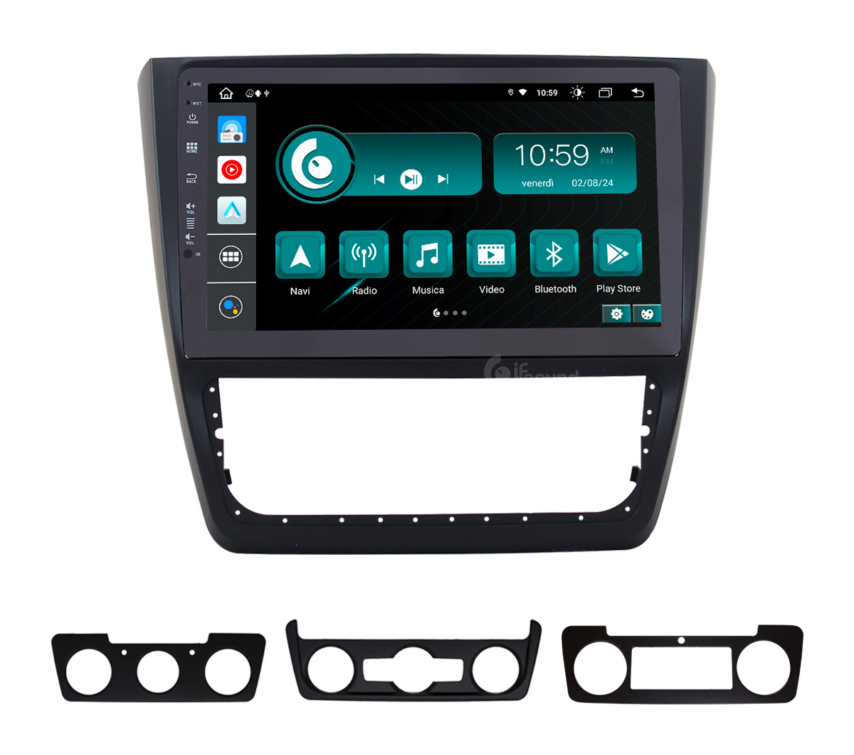 JFSound X9C-PRO JF-031SY-X9C-PRO autoradio Android Skoda Yeti 4G