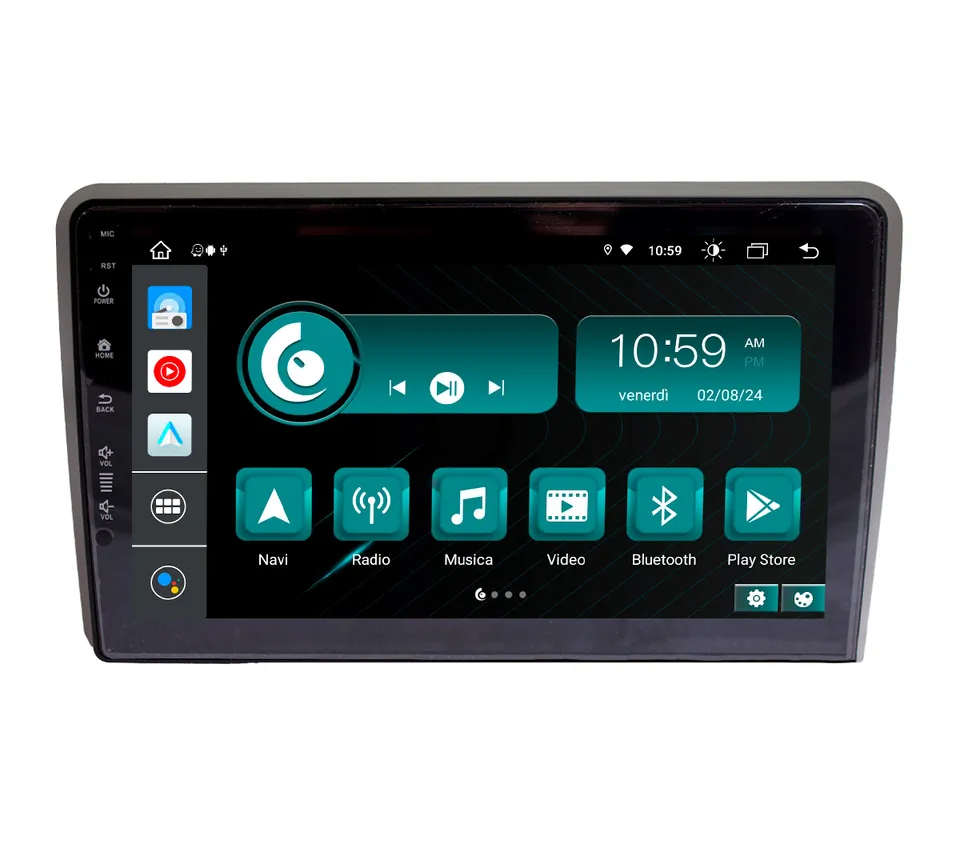JFSound X9C-PRO JF-039A3-X9C-PRO autoradio Android Audi A3 4G DSP