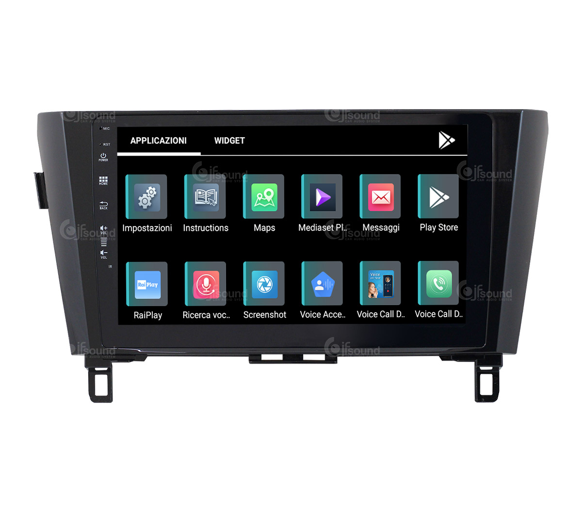 JFSound X9C-PRO JF-031NX-X9C-2-PRO autoradio Qashqai 4G DSP