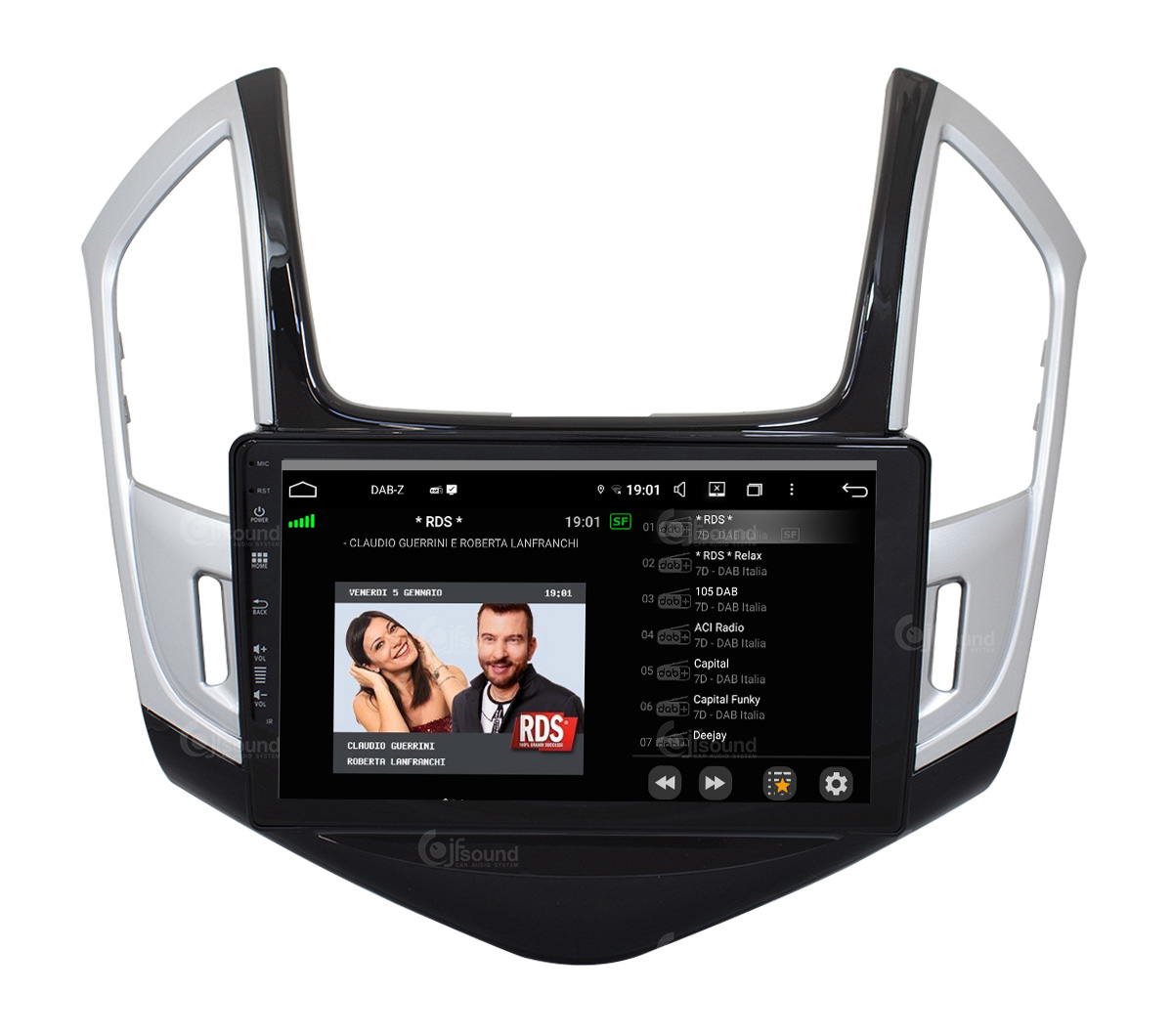 JFSound UP-PRO JF-239CC-UP-PRO autoradio Chevrolet Cruze CarPlay