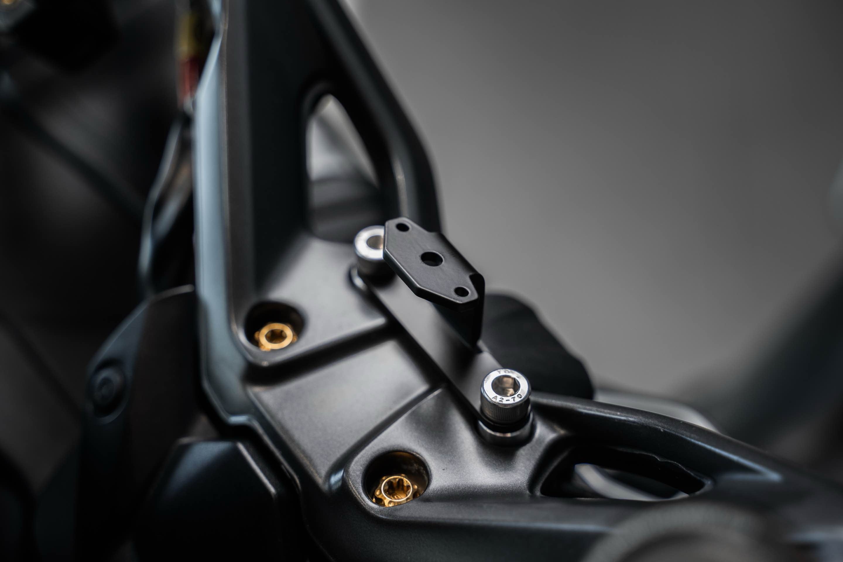 CHIGEE Accessories Supporto Yamaha TMAX560 Display Acciaio