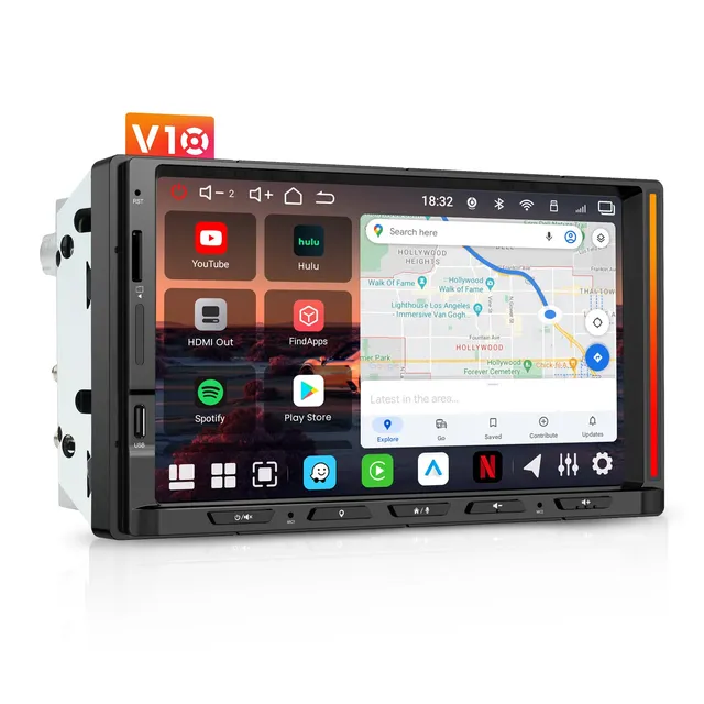 ATOTOZONE Car Stereo V10 autoradio 2 DIN 7" 6+128GB