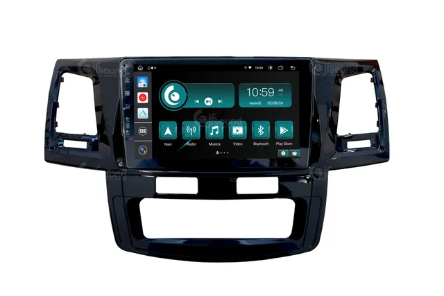 JFSound X9C-PRO JF-039TH autoradio Android Hilux 4G retrocamera