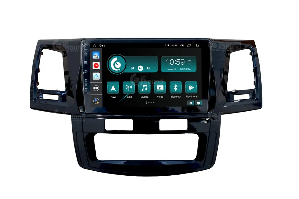 JFSound X9C-PRO JF-039TH autoradio Android Hilux 4G retrocamera