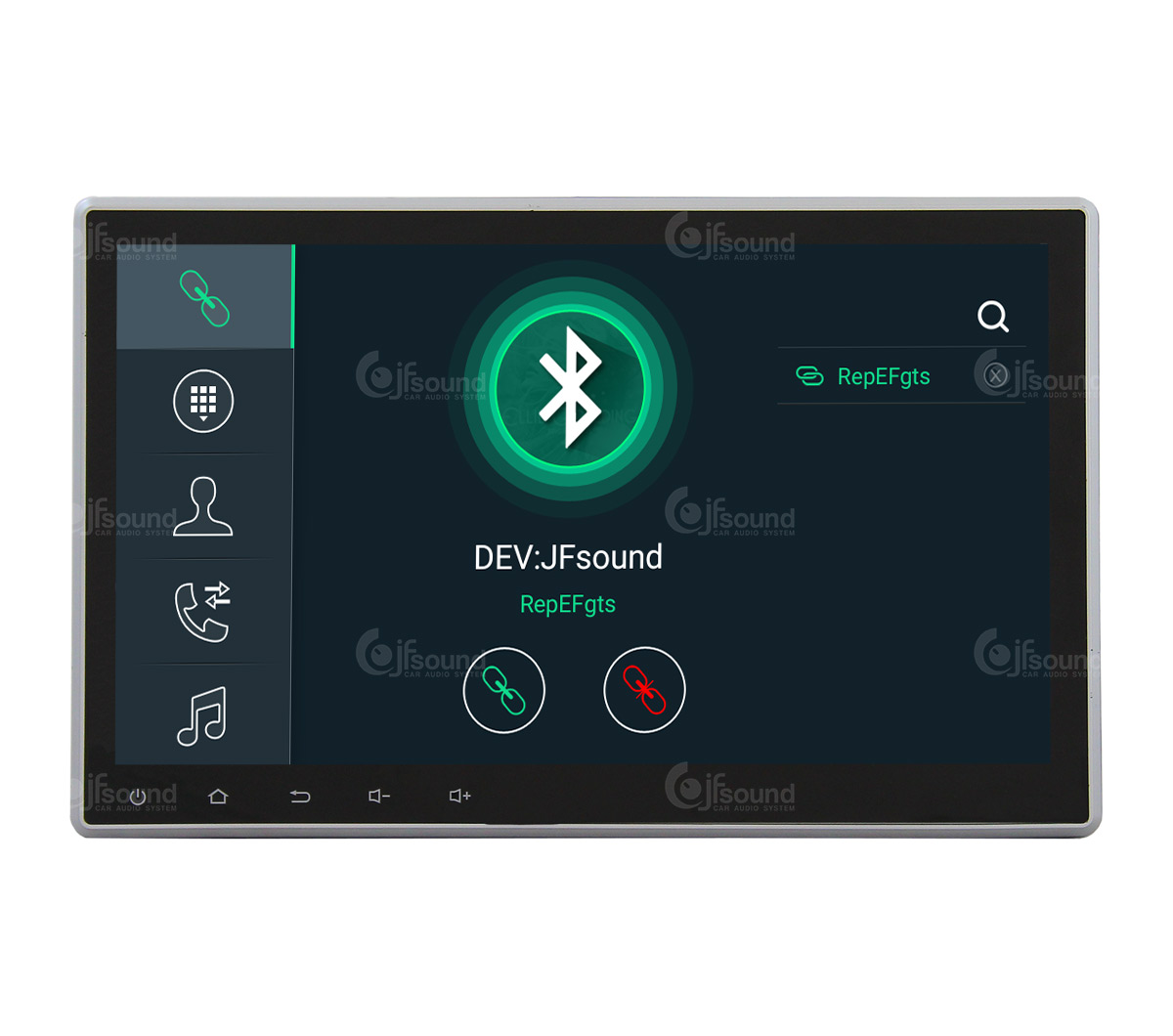 JFSound X9C-PRO JF-011-X9C-FTR-PRO autoradio Transit 4G DSP