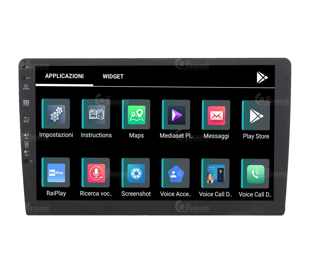 JFSound X9C-PRO autoradio Android DSP Play Store mappe