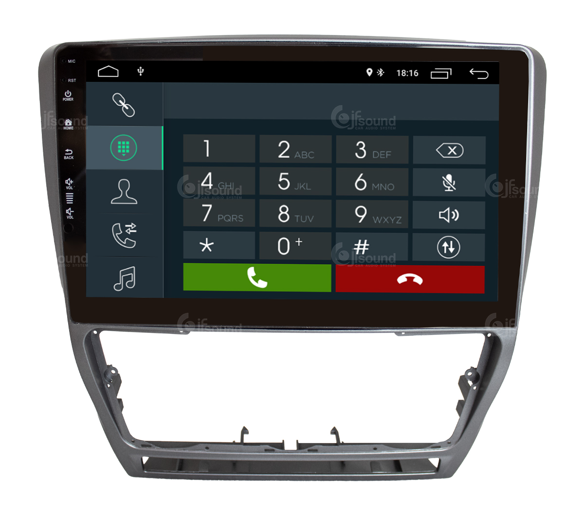 JFSound X7C-PRO JF-031SO-X7C-PRO autoradio Android Skoda Octavia DSP