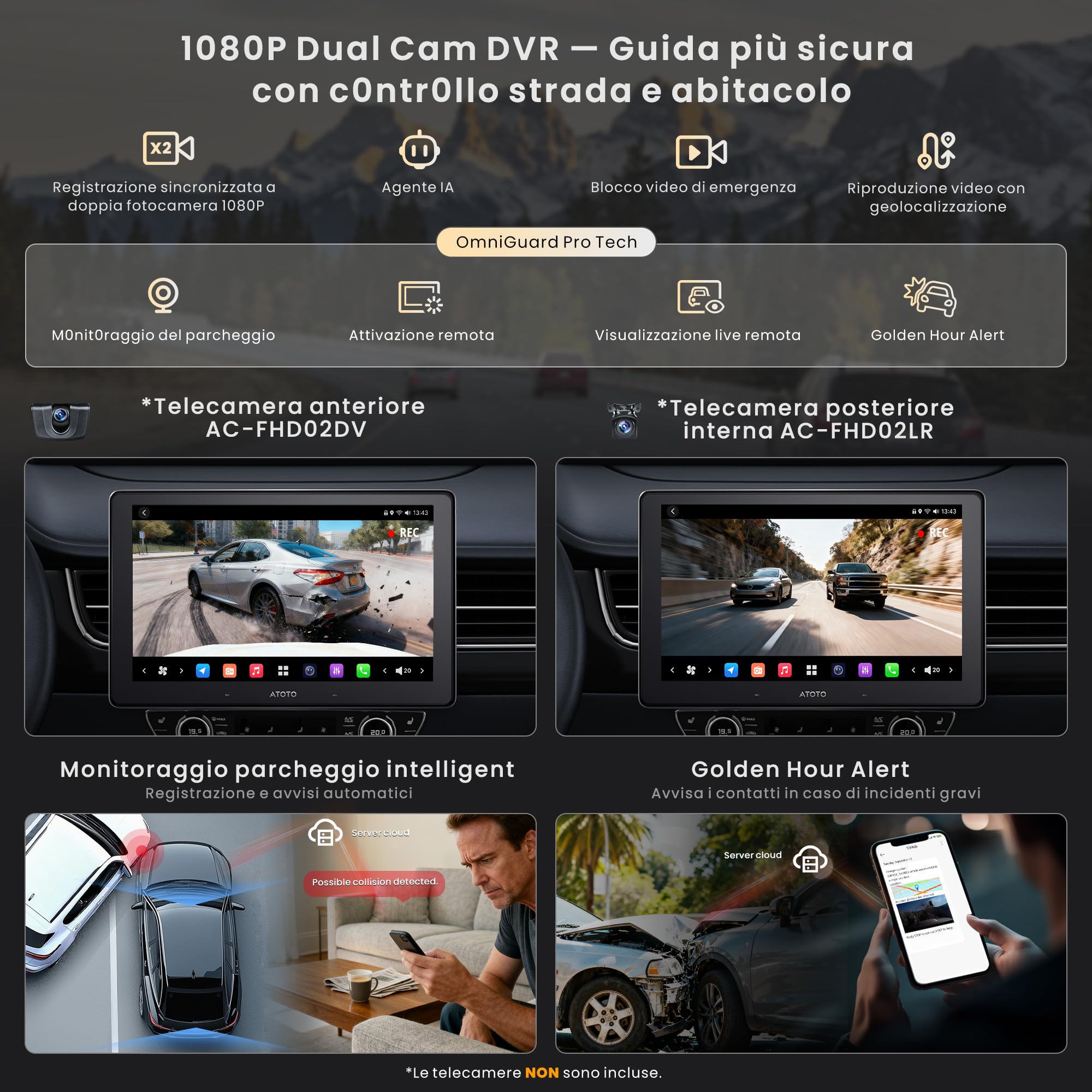 ATOTOZONE Car Stereo X10DG211E autoradio 10.1" 8+128G DAB+