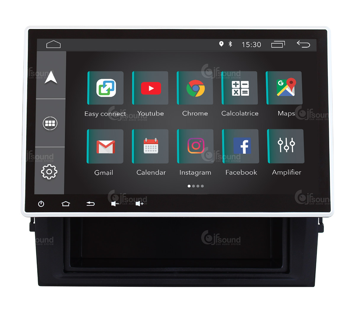 JFSound X7C-PRO JF-011-X7C-WT-PRO autoradio Android Transporter DSP