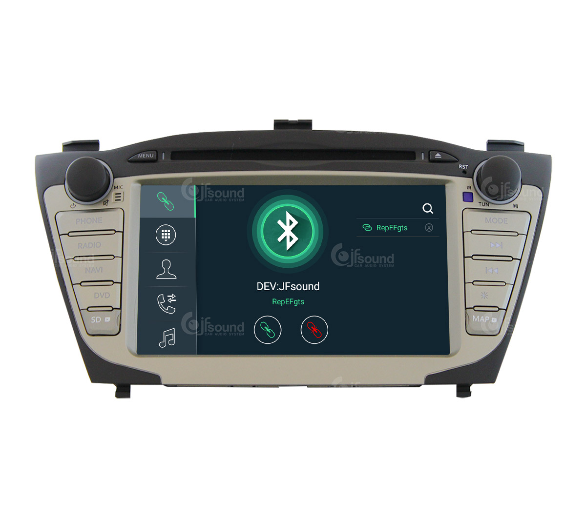 JFSound X9C-PRO JF-137H5-X9C-2-PRO autoradio Android Hyundai IX 4G