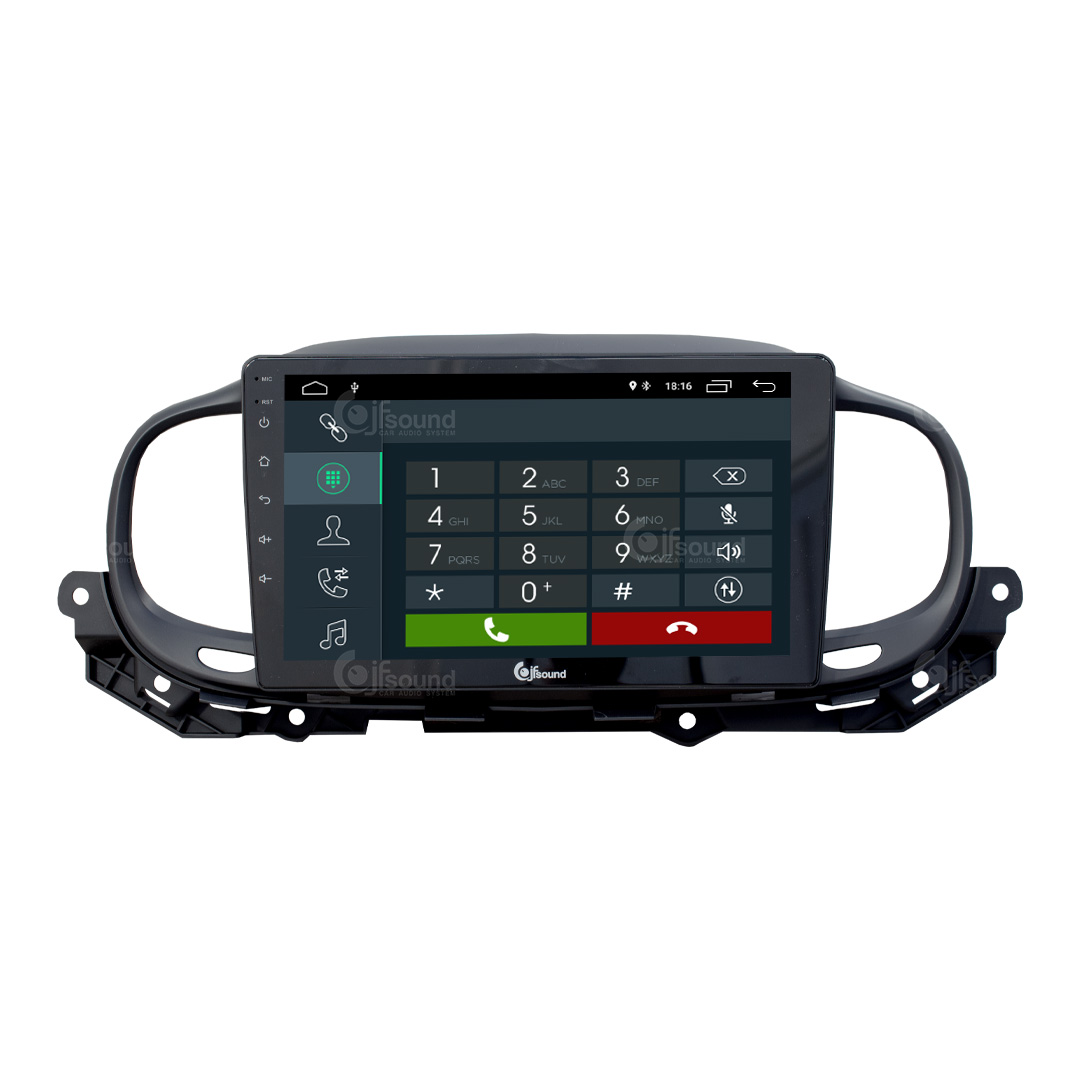 JFSound X7C-PRO JF-039F5-X7C-PRO autoradio Android Fiat 500 DSP