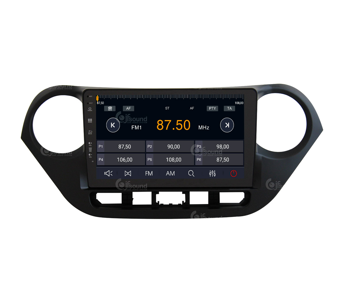 JFSound X9C-PRO JF-037H1 autoradio Android 4G per Hyundai i10