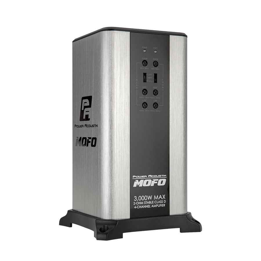 Power Acoustik Mofo MOFO4-3KD Amplificatore Auto 4 Canali 3000W