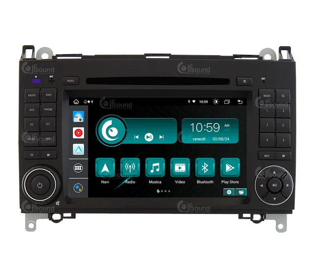 JFSound X9C-PRO JF-037MB-X9C-PRO autoradio per Mercedes A/B