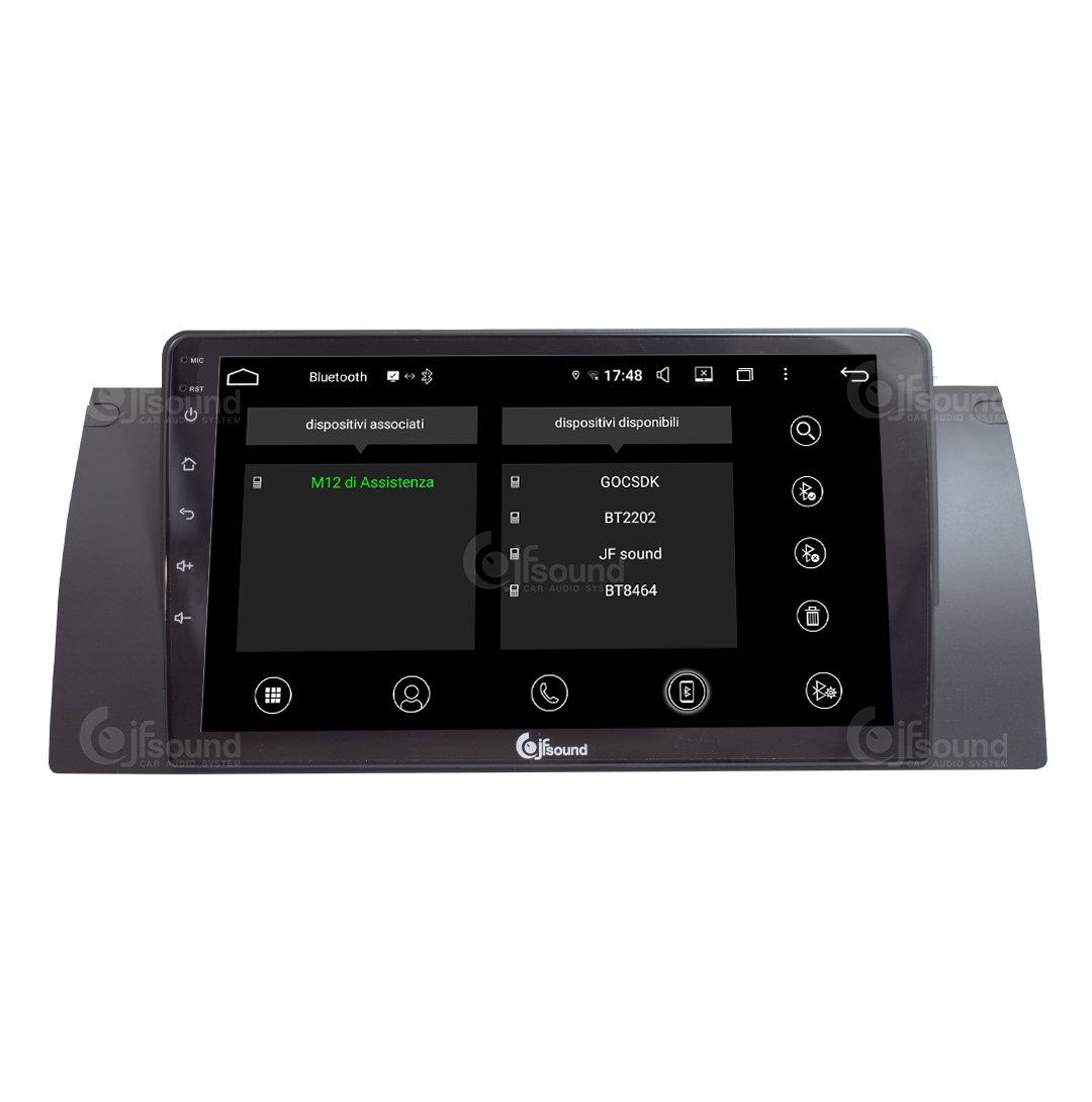 JFSound UP-PRO JF-039BX5 autoradio Android per BMW X5