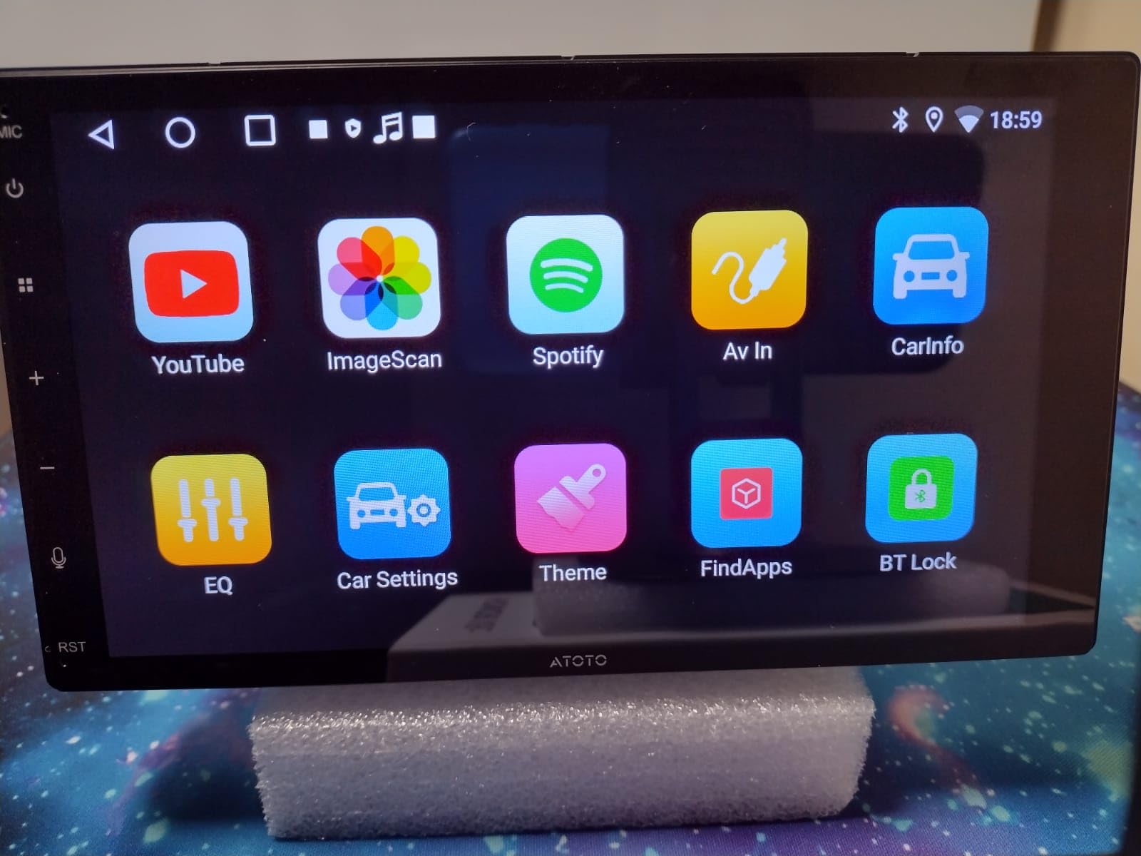ATOTOZONE A5L Autoradio Android 10,1" 2DIN CarPlay DSP
