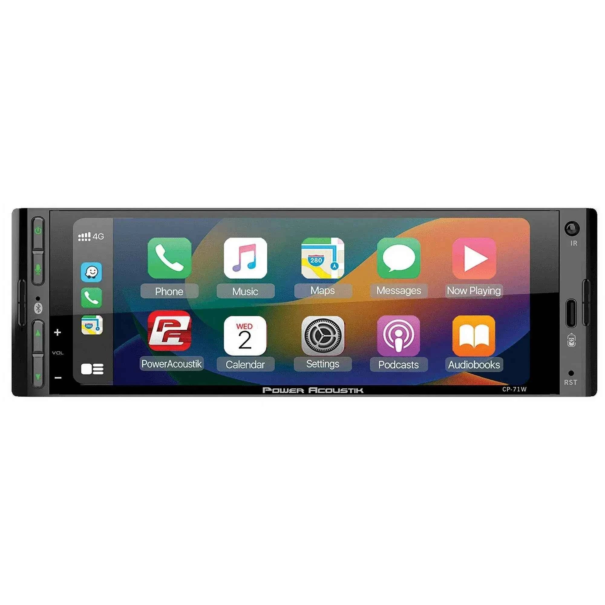 Power Acoustik CP-71W Autoradio 1 DIN 6,5" CarPlay Wireless