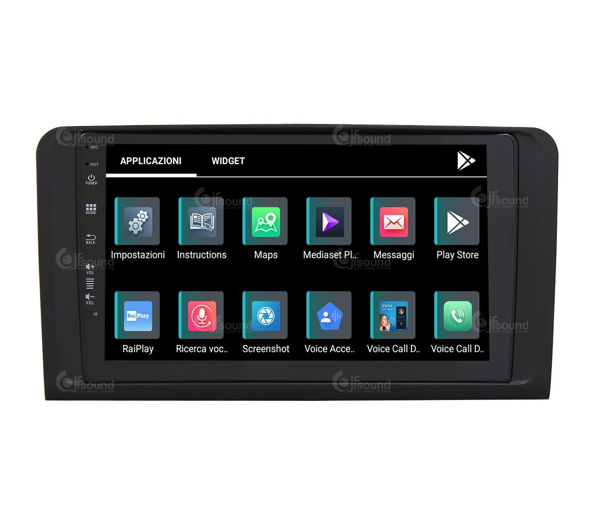 JFSound X9C-PRO JF-039MB-X9C-PRO autoradio Android Mercedes ML 4G