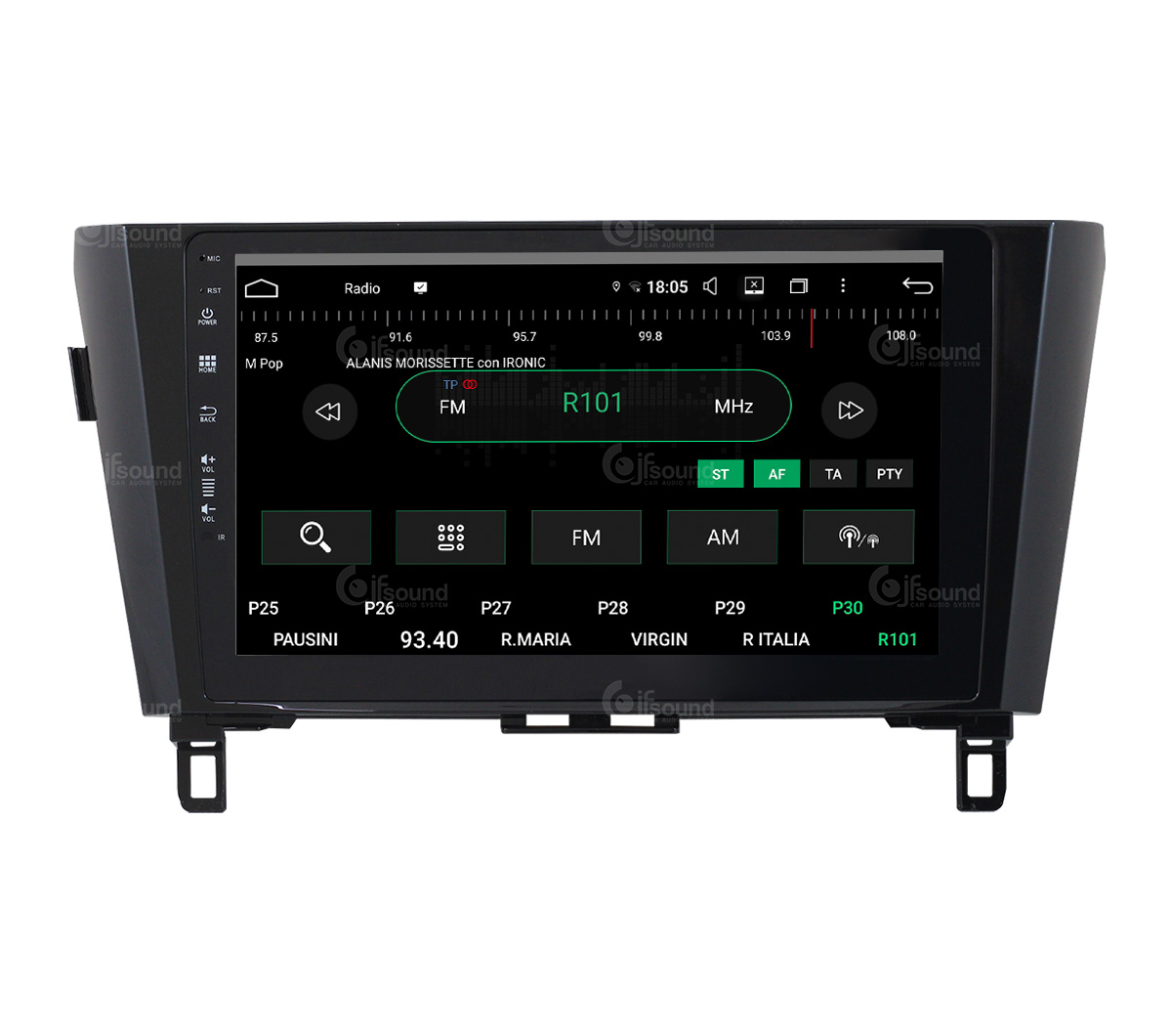 JFSound UP-PRO JF-031NX-UP-2-PRO autoradio Android Qashqai CarPlay