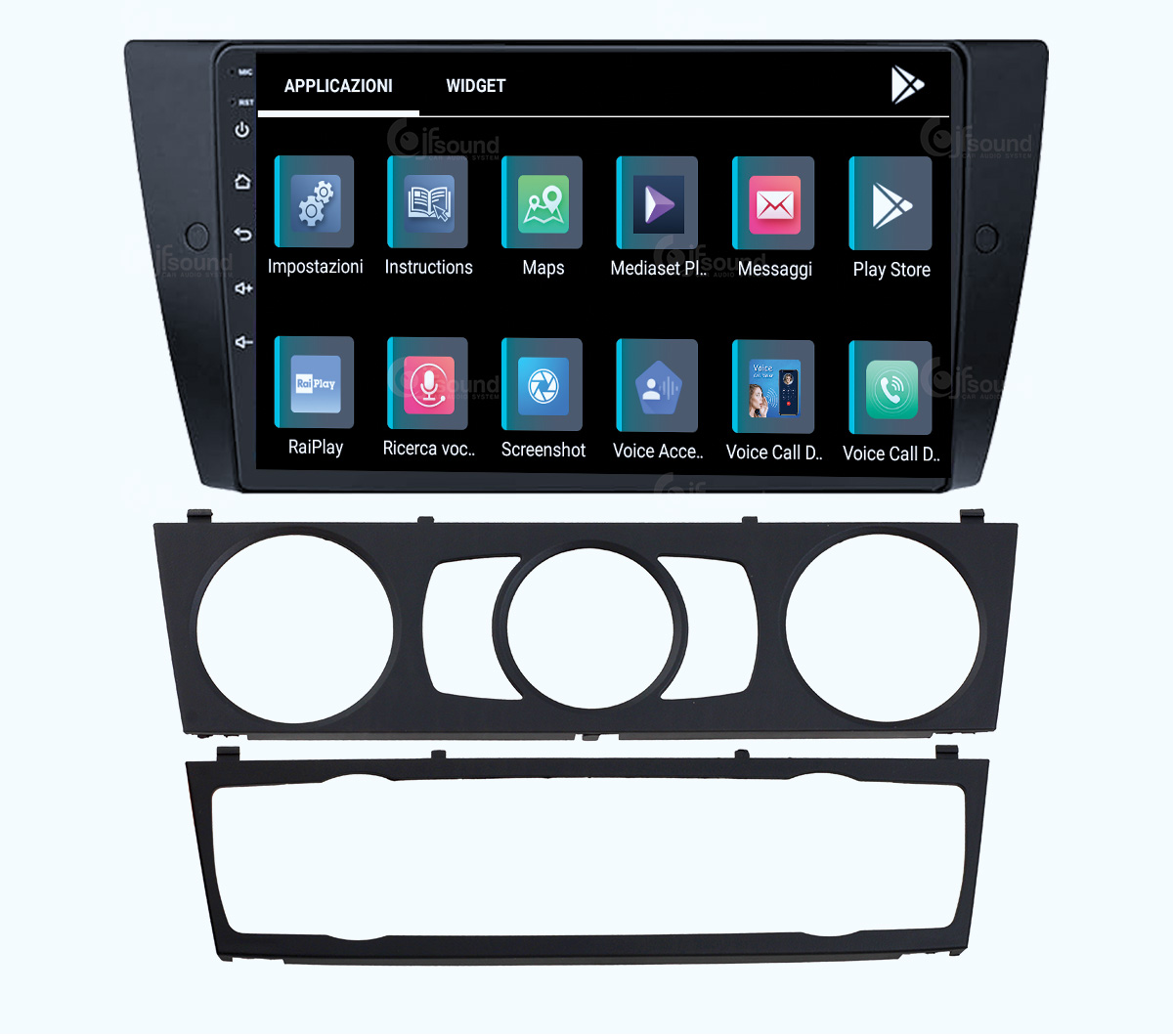 JFSound X9C-PRO JF-039B3A-X9C-PRO autoradio Android BMW E90 E93 4G