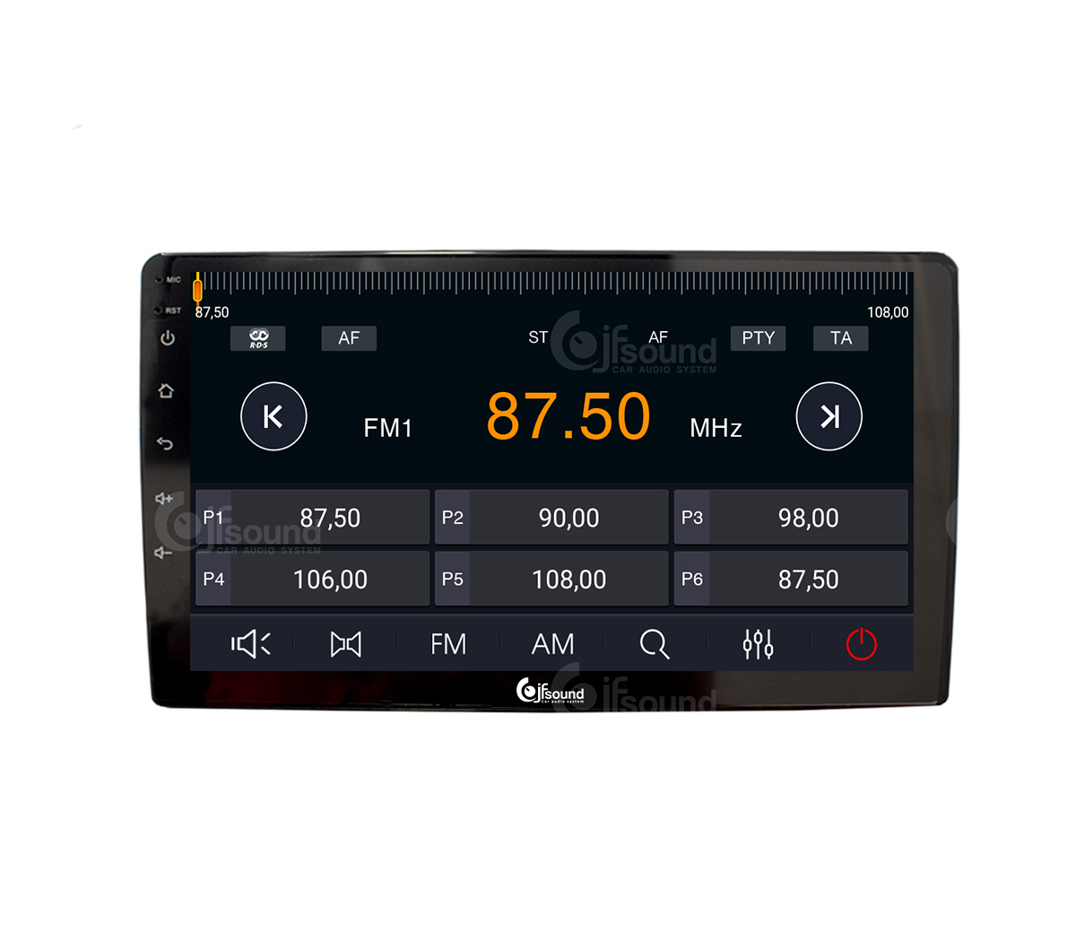 JFSound X9C-PRO JF-139D3-X9C-PRO autoradio Android DR EVO 3 4G