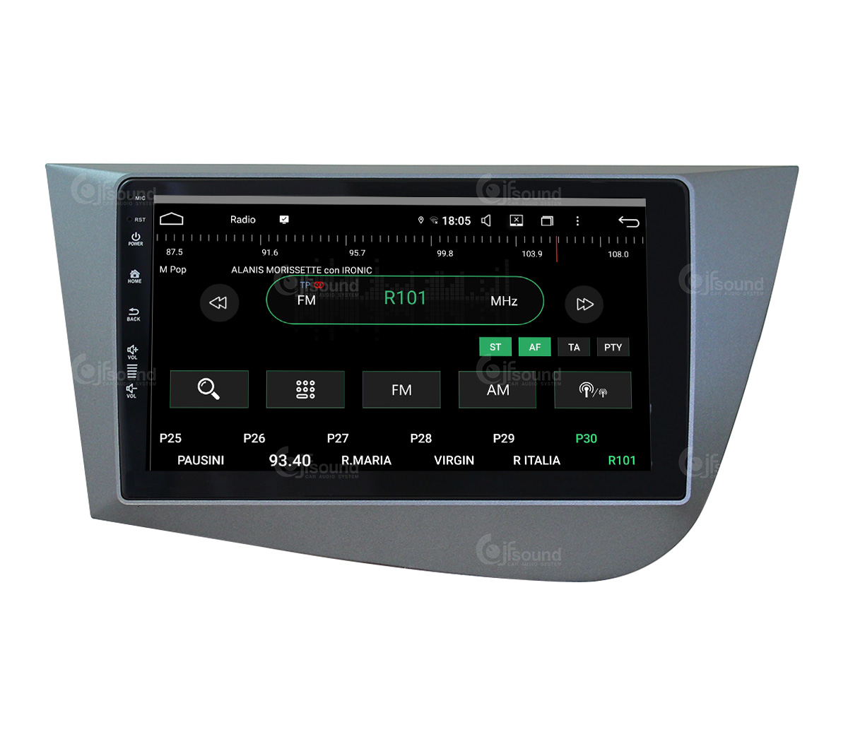 JFSound UP-PRO JF-039SL autoradio Seat Leon CarPlay