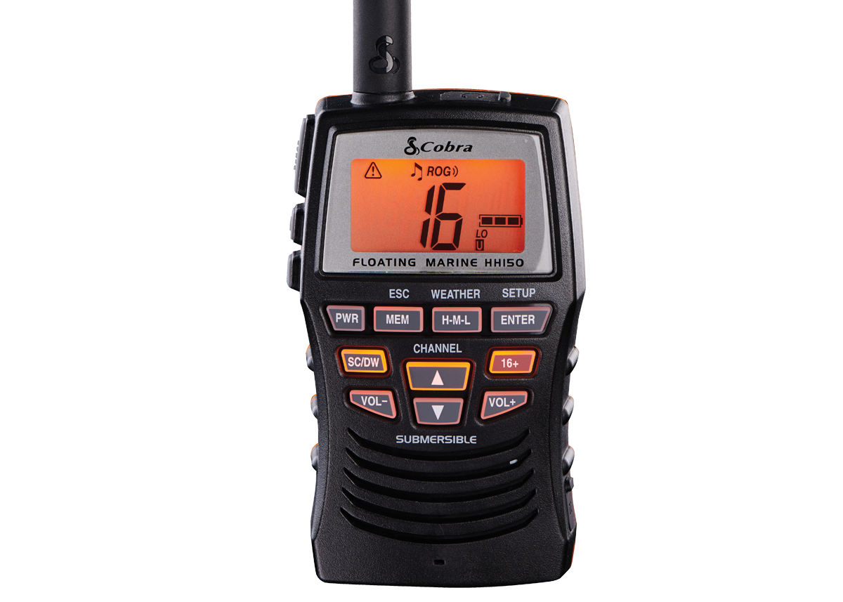Cobra MR HH150 FLTE Radio Nautica Galleggiante 3W