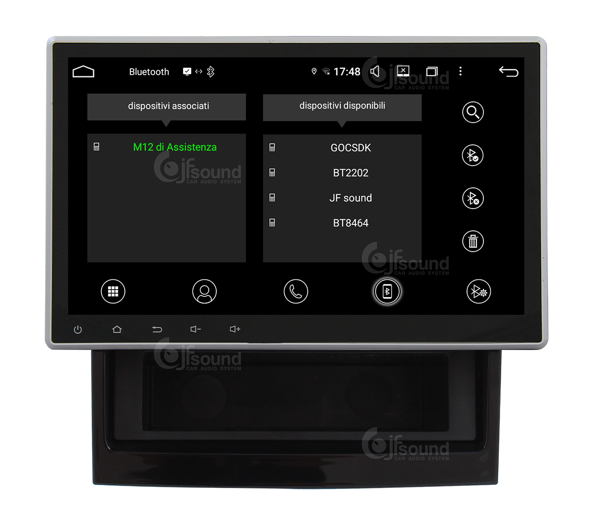 JFSound UP-PRO JF-011-UP-D9-PRO autoradio Ducato 290