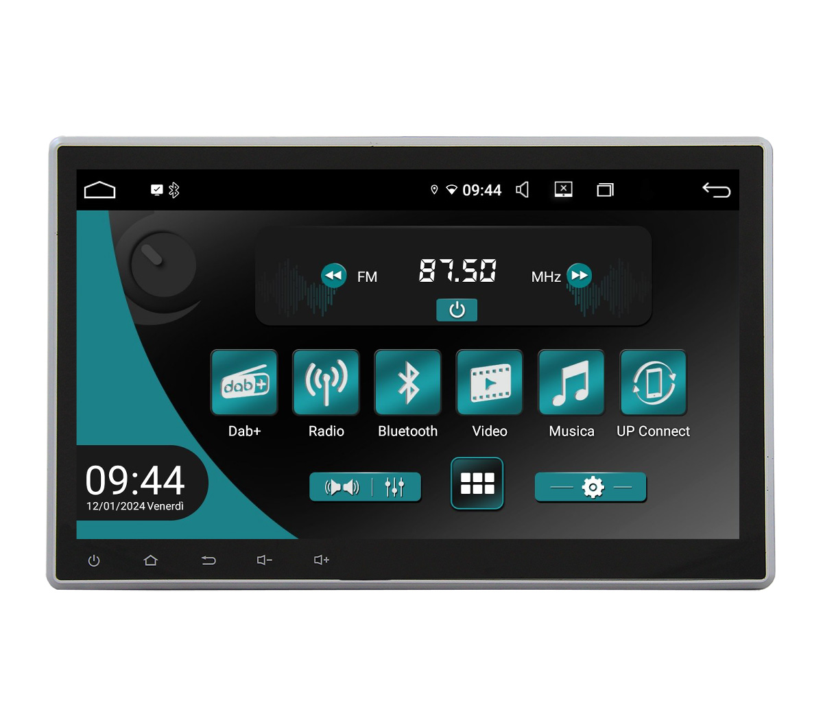 JFSound UP-PRO JF-011-UP-RK-PRO autoradio 4G per Kangoo Trafic