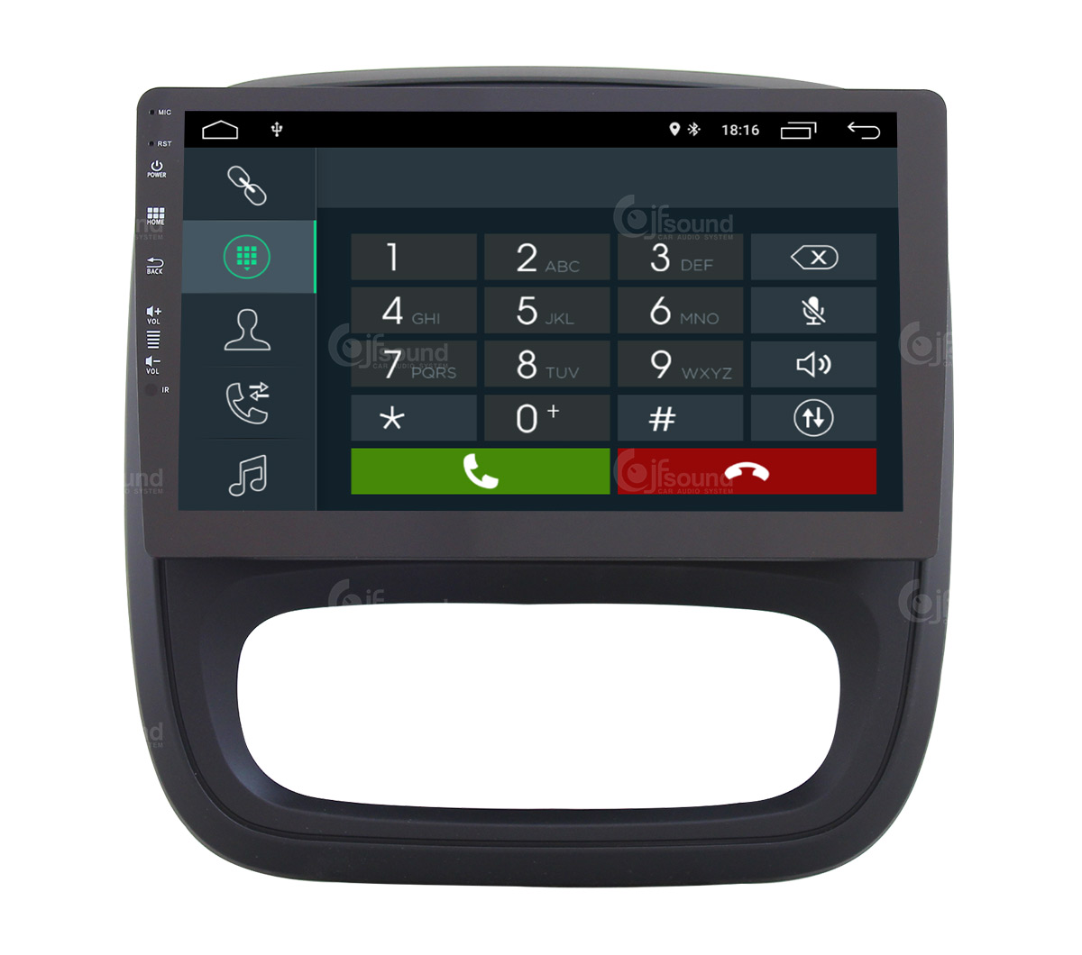 JFSound X7C-PRO JF-021-X7C-FT-PRO autoradio Android Fiat Talento DSP