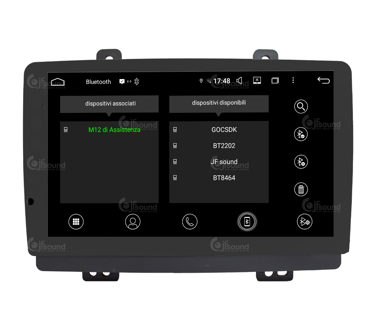 JFSound UP-PRO JF-039D5-UP-PRO autoradio Android per DR F35