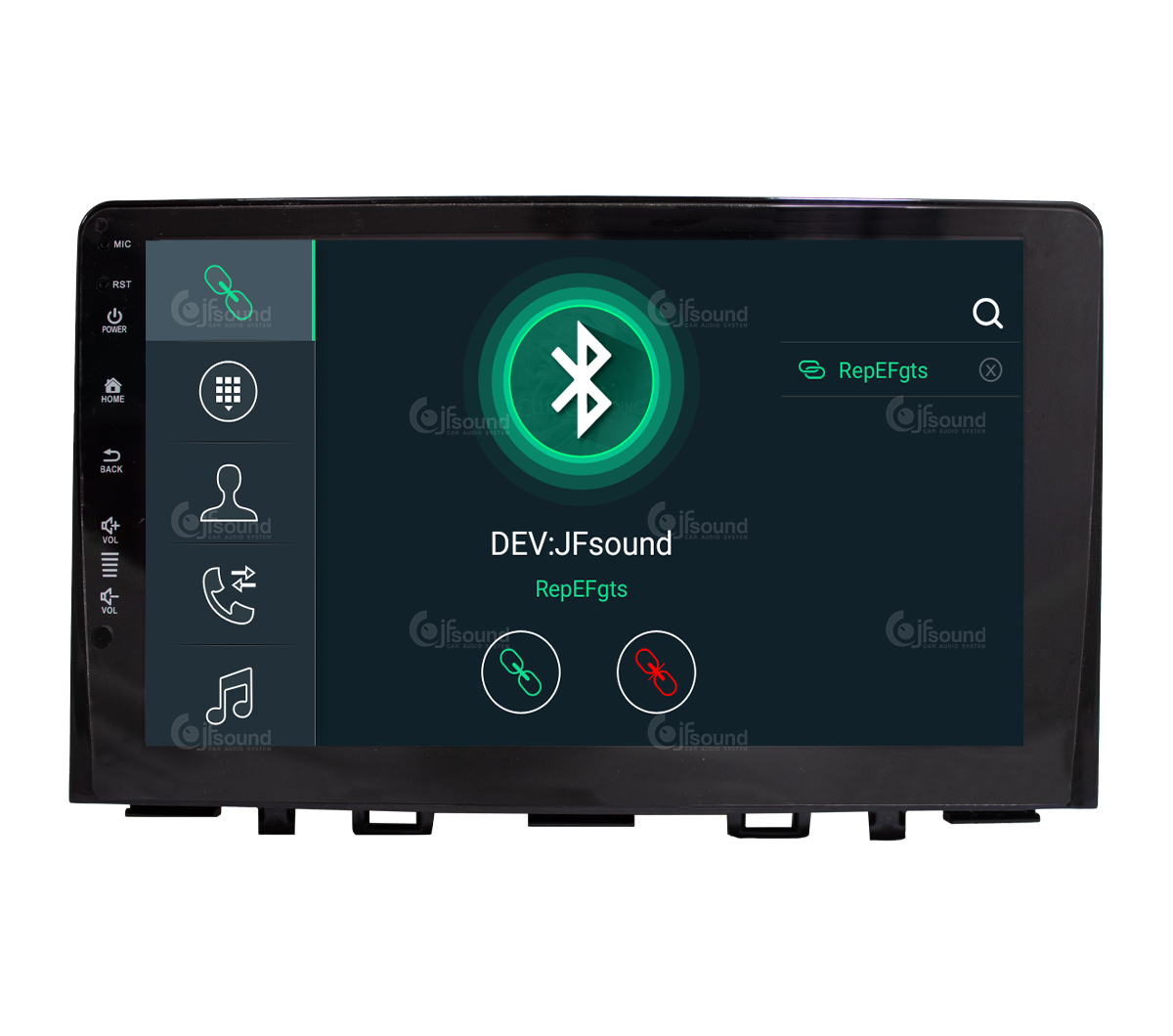 JFSound X9C-PRO JF-039KR-X9C-1-PRO autoradio Rio Stonic 4G