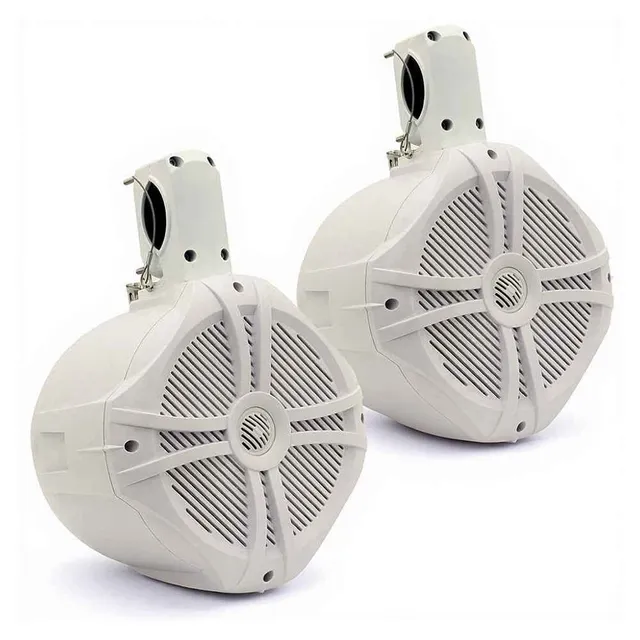 Power Acoustik Marine MWT-80W casse torre 8" bianche 750W