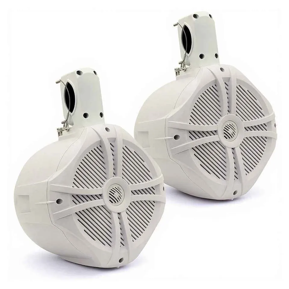 Power Acoustik Marine MWT-80W casse torre 8" bianche 750W