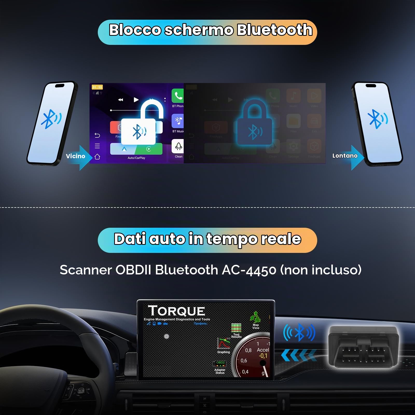 ATOTOZONE AD5 Box CarPlay Android Auto Wireless Youtube AI