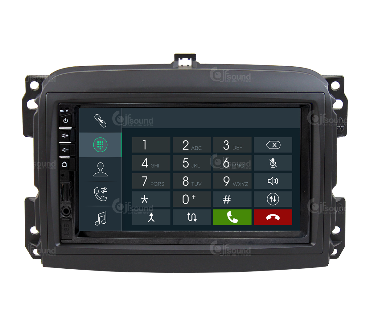 JFSound X9C-PRO JF-007-X9C-FLO-PRO autoradio Fiat 500L 4G DSP