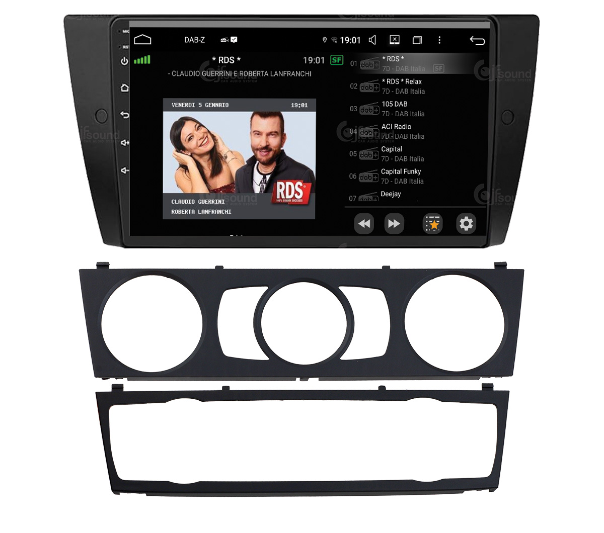 JFSound UP-PRO JF-039B3A-UP-PRO autoradio BMW E90 E91 E92 E93