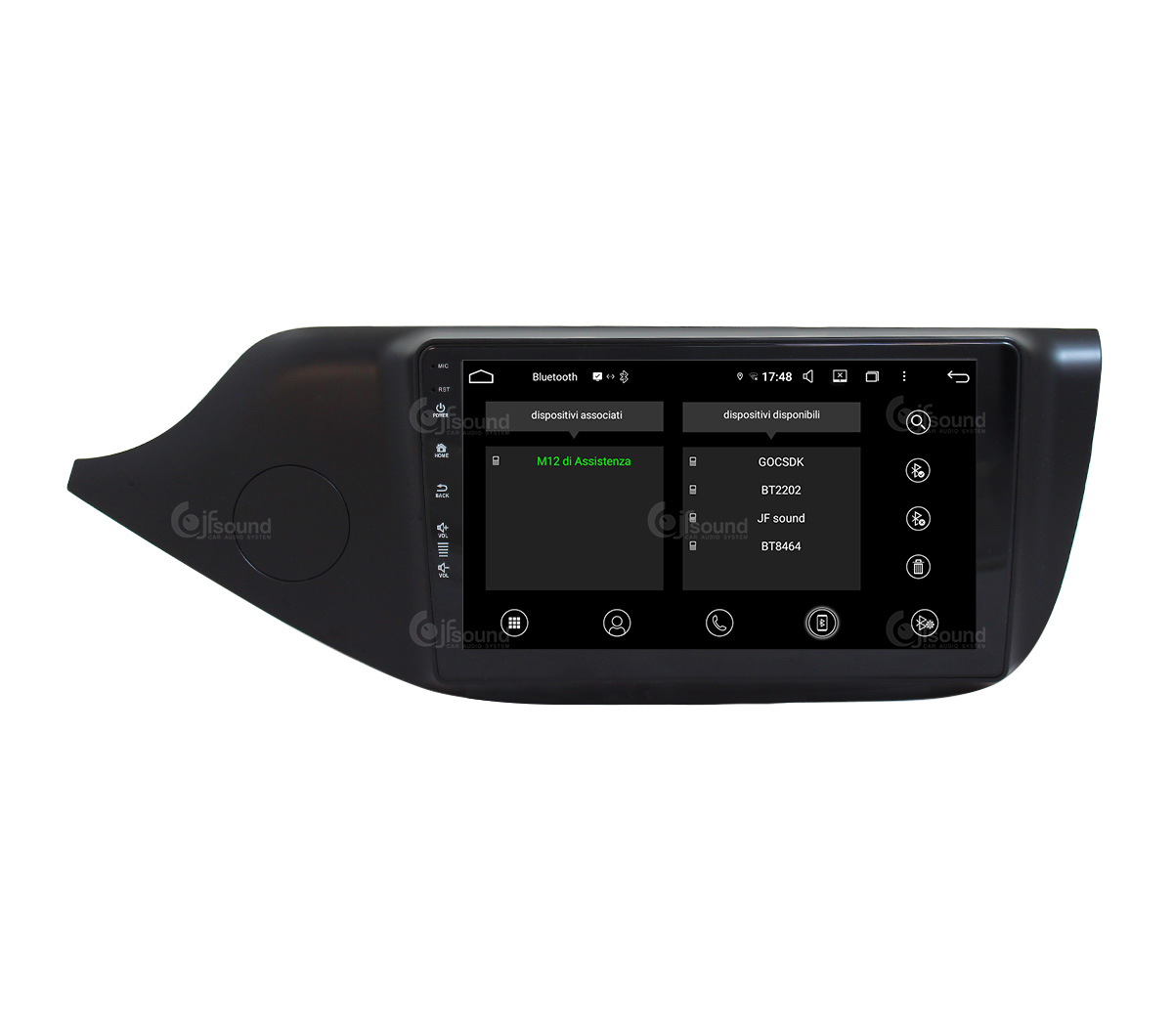 JFSound UP-PRO JF-139KC-UP-PRO autoradio Android Kia Ceed wireless