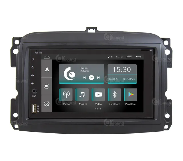 JFSound X7C-PRO JF-227-X7C-FLO-PRO autoradio Fiat 500L DSP
