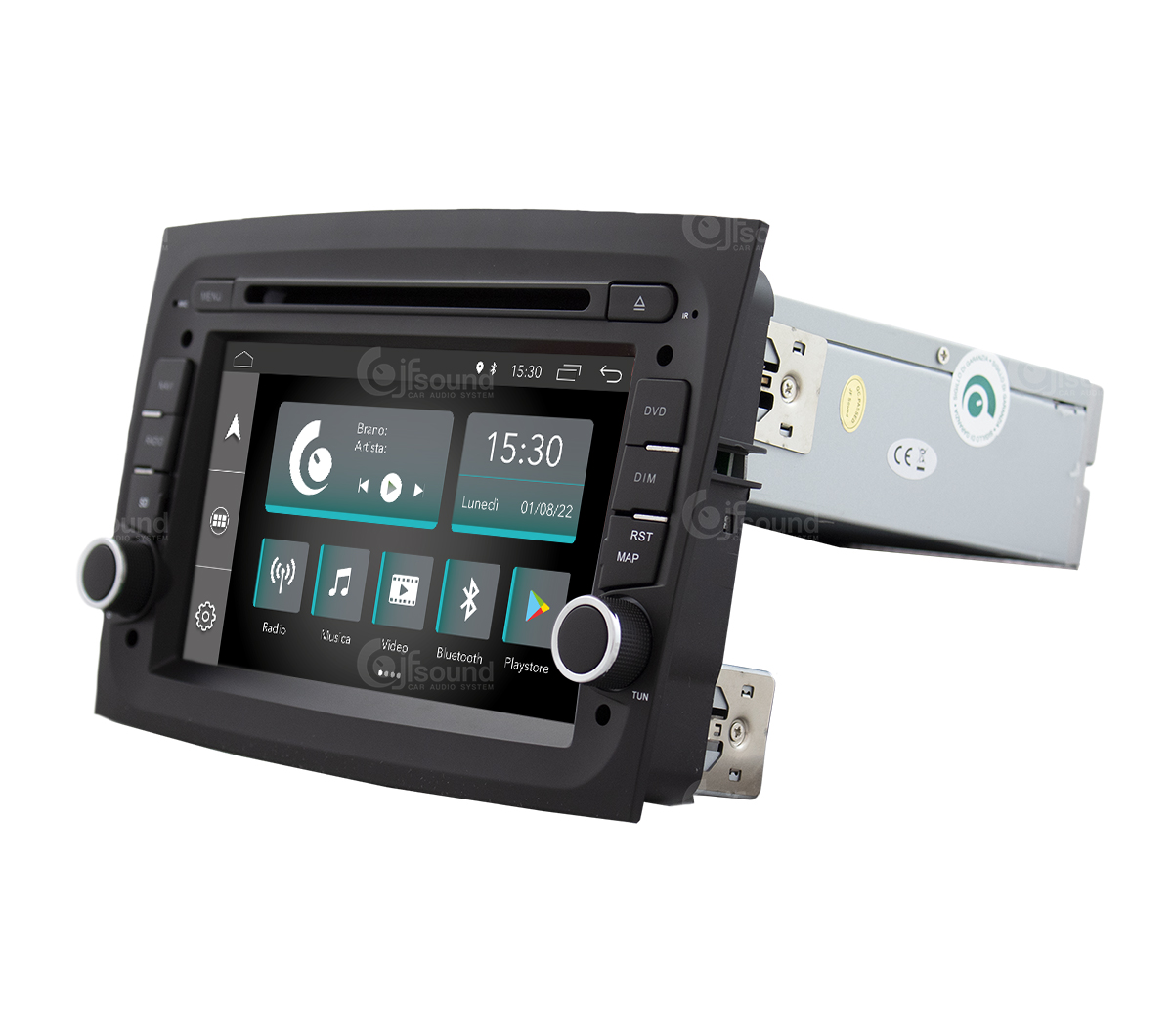 JFSound X7C-PRO JF-037FD-X7C-PRO autoradio Android Fiat Doblò DSP