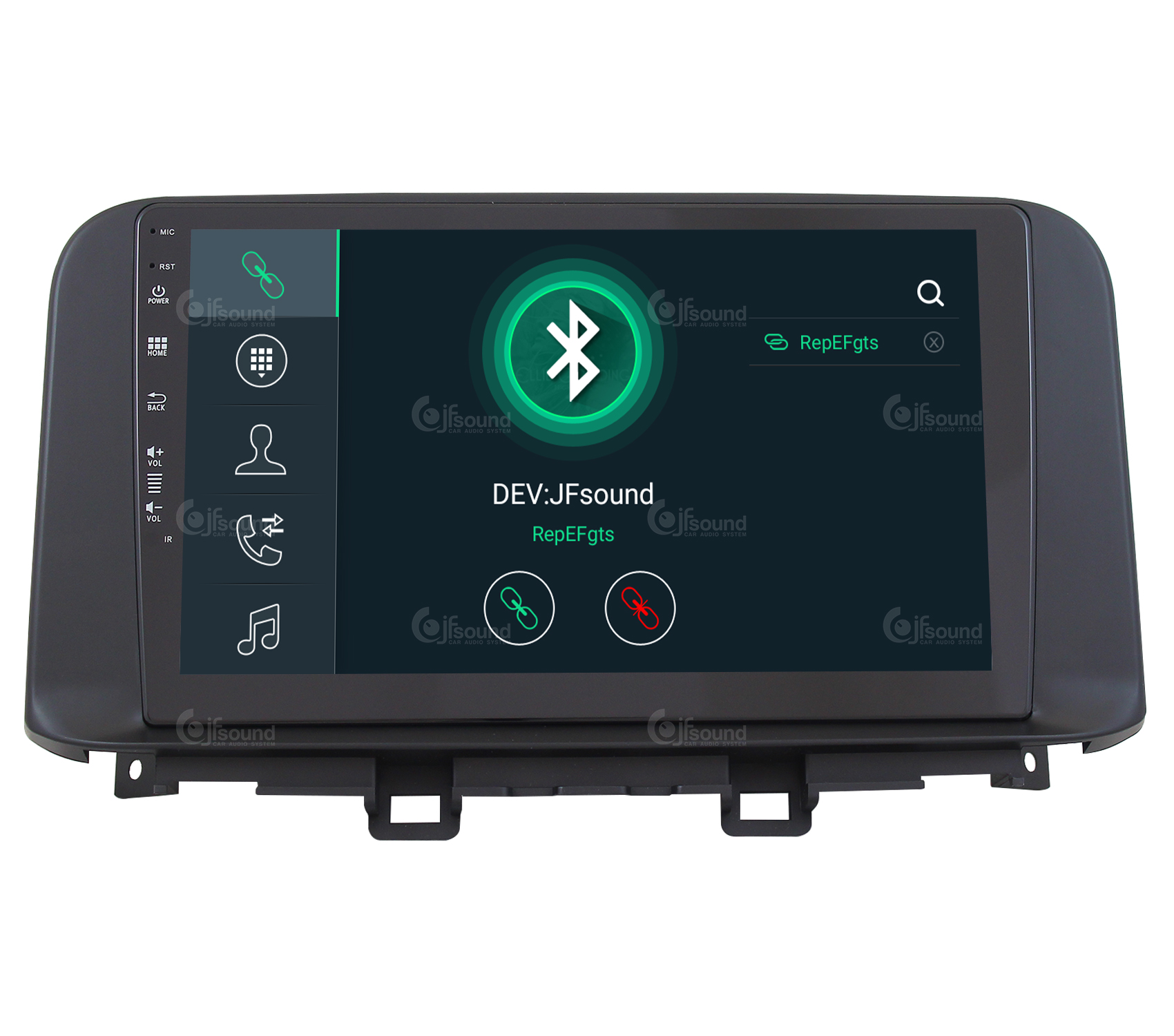 JFSound X9C-PRO JF-131HK-X9C-PRO autoradio Android Hyundai Kona 4G