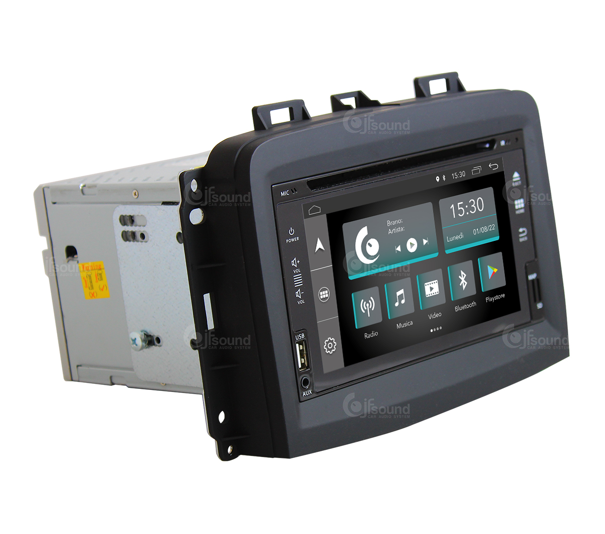 JFSound X7C-PRO JF-222-X7C-FL-PRO autoradio Fiat 500L DSP