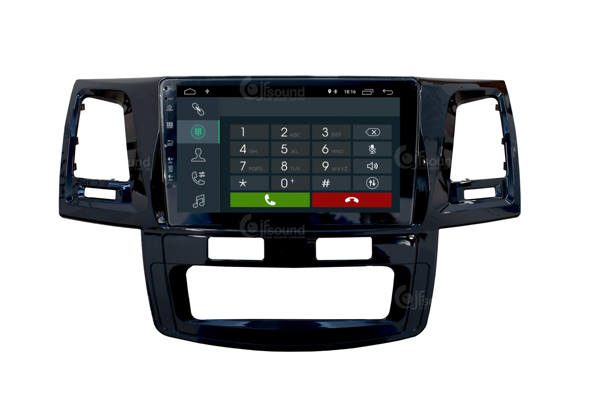 JFSound X7C-PRO JF-039TH-X7C-1-PRO autoradio Toyota Hilux DSP