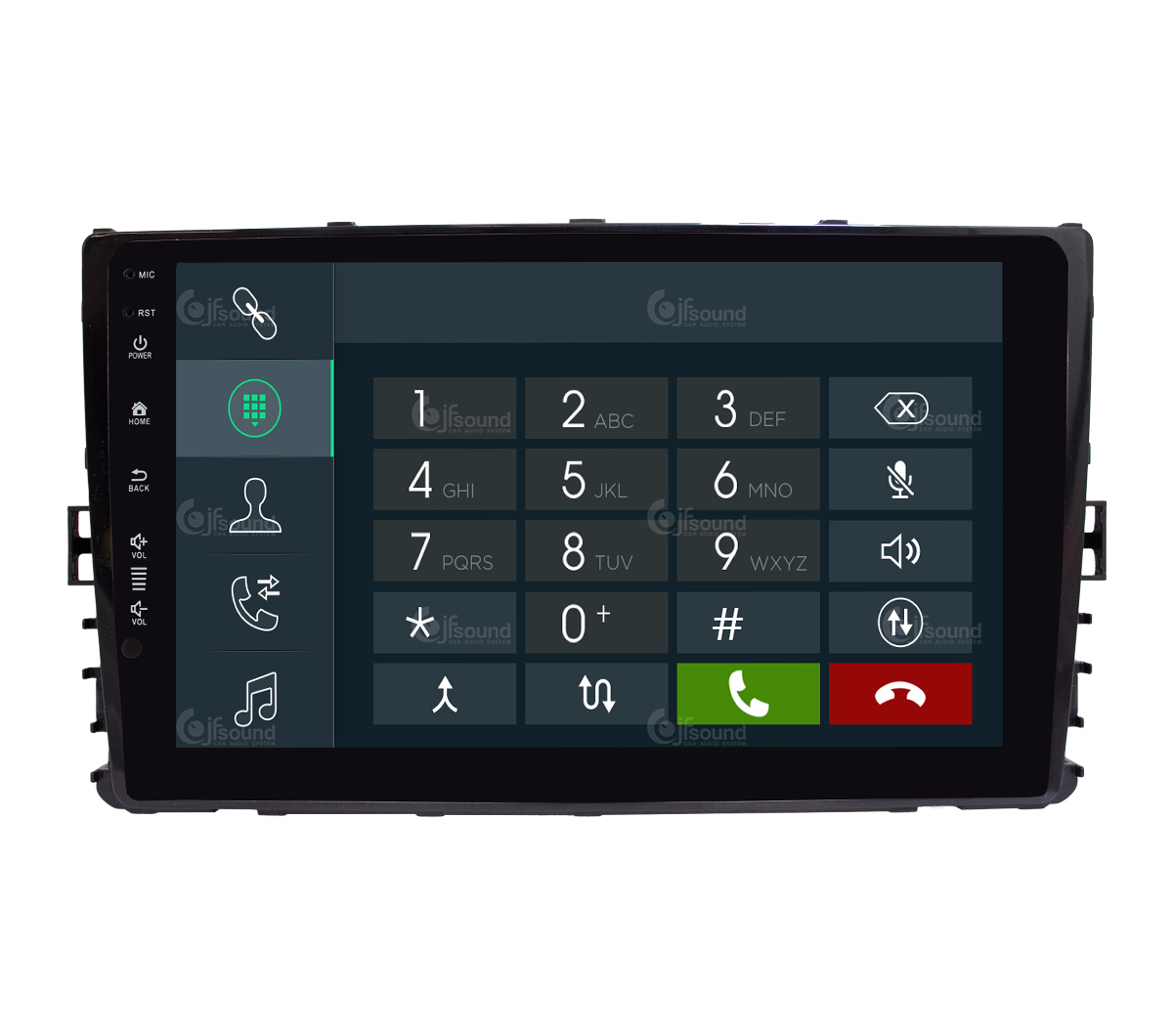 JFSound X9C-PRO JF-039WP autoradio 4G per Volkswagen Polo