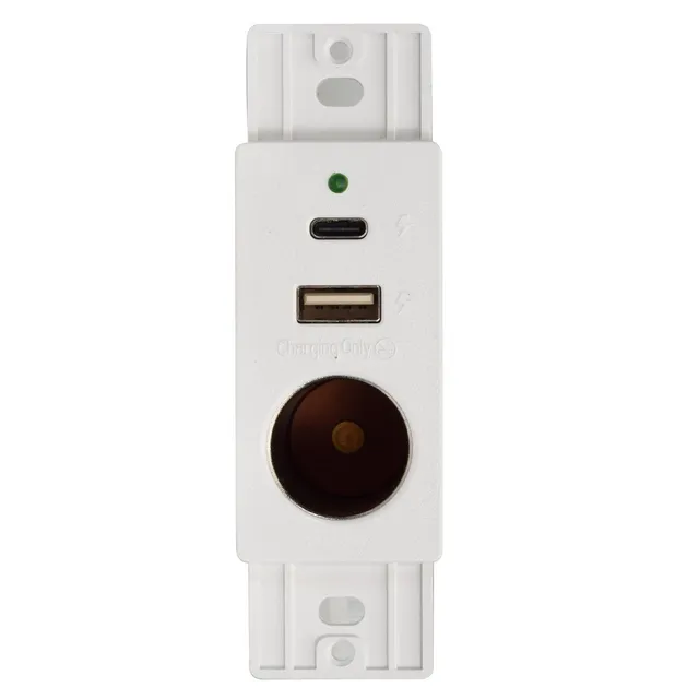 Magnedyne Utility Accessories presa 12V USB-A USB-C bianca