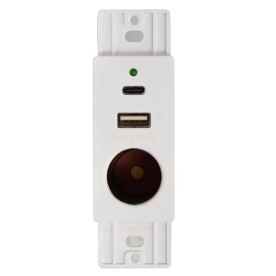 Magnedyne Utility Accessories presa 12V USB-A USB-C bianca
