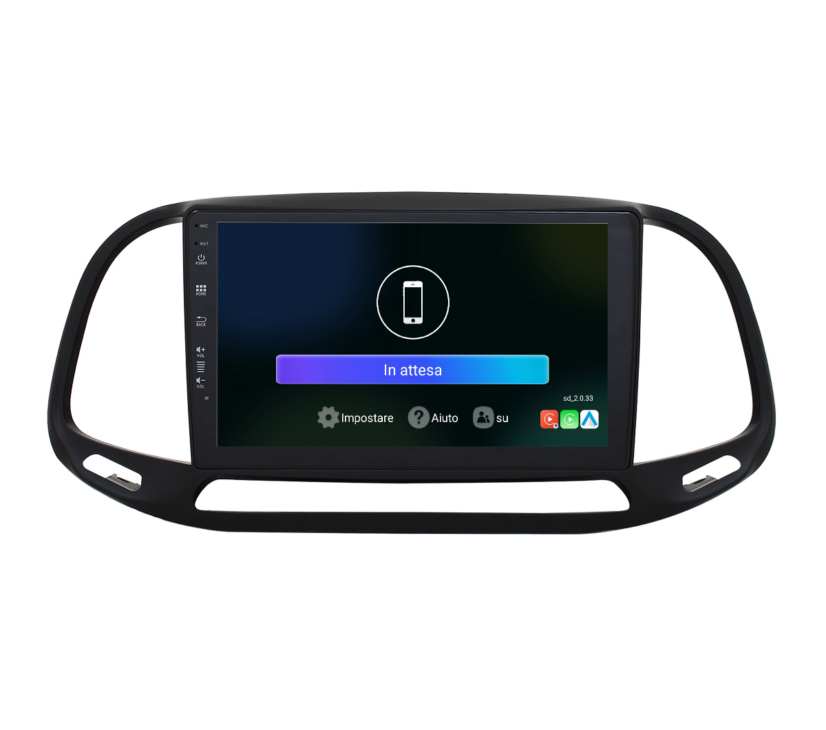 JFSound UP-PRO JF-039FD-UP-PRO autoradio Fiat Doblò wireless
