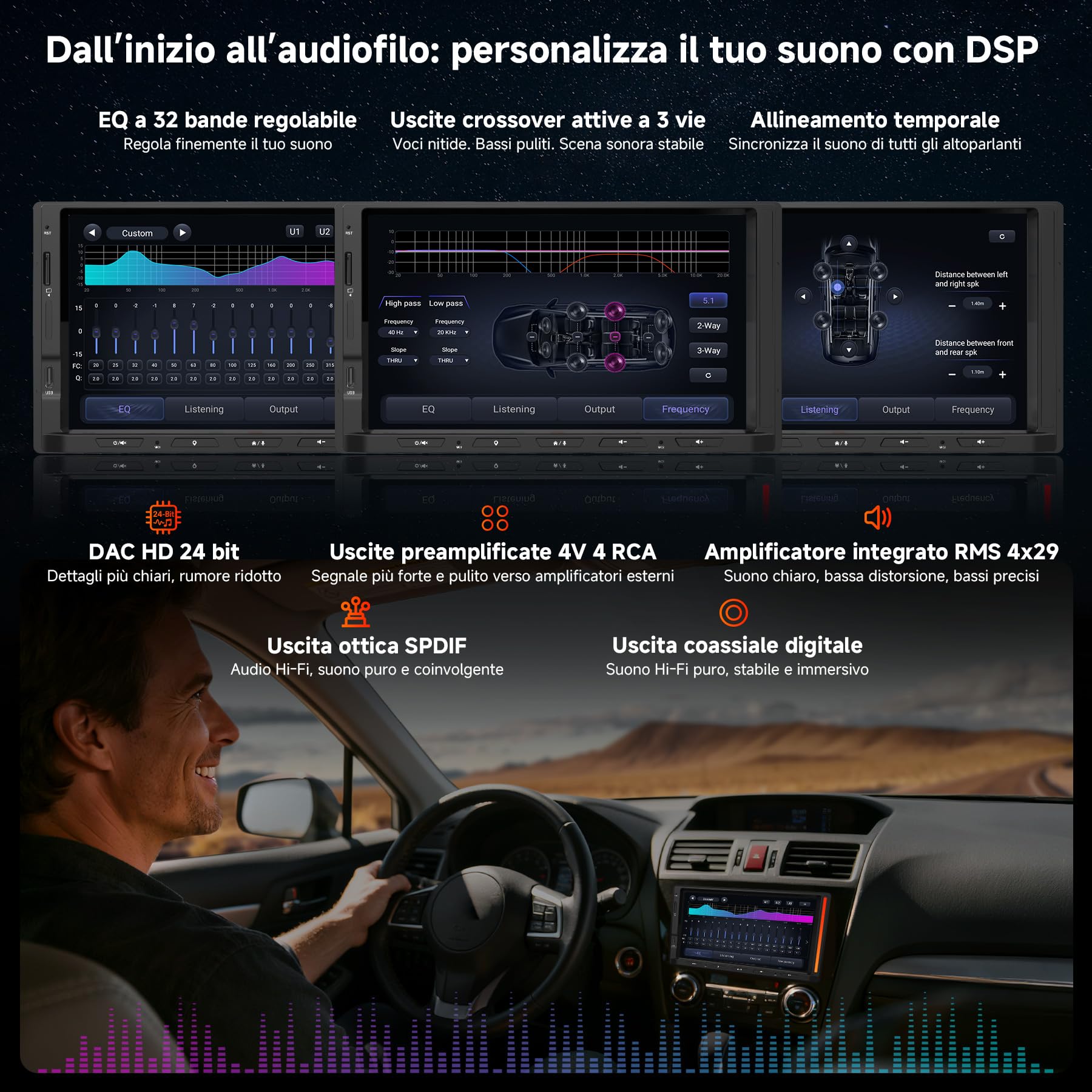 ATOTOZONE Car Stereo V10 autoradio 2 DIN 7" 6+128GB