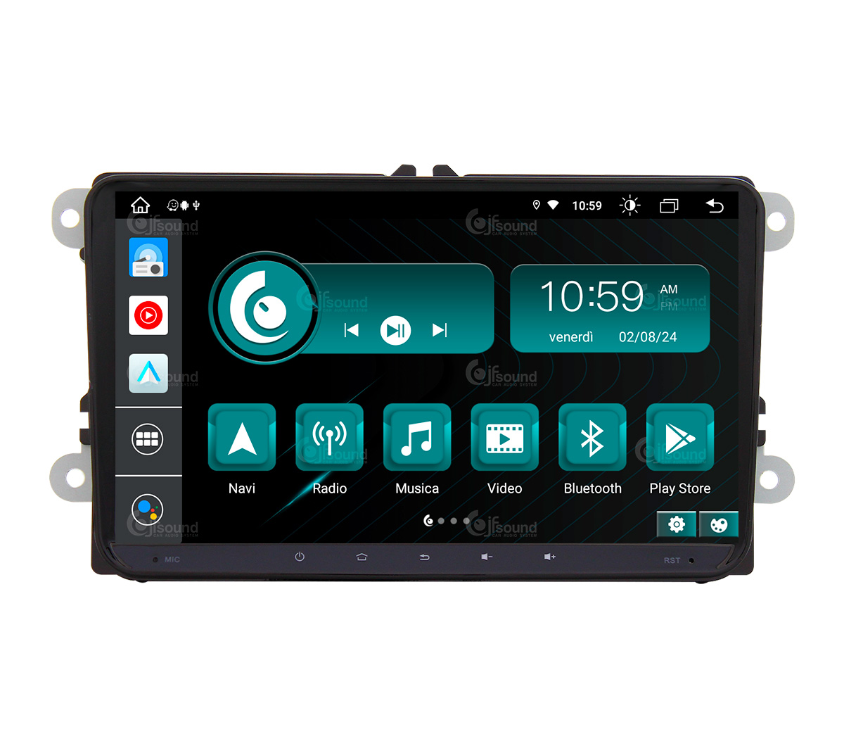 JFSound JF-039W6-X9C-PRO Autoradio Android Volkswagen Universal 4G