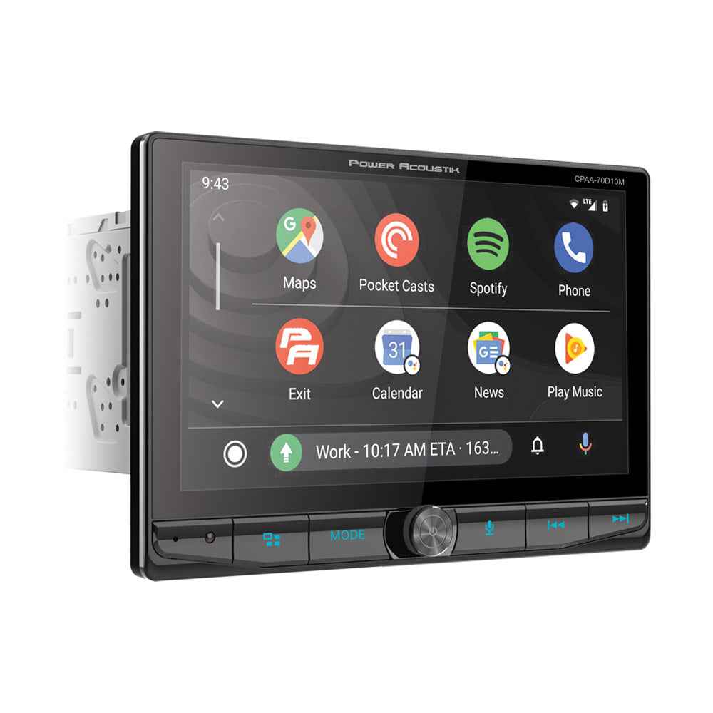 Power Acoustik CPAA-70D10M autoradio 10.6" CarPlay Android Auto